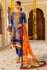 Jahanara J17-03 Pansy Festive Lawn 2022