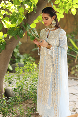 Manara By Kahf Gulmeena Summer Luxury Lawn 2022