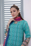 Bonanza Satrangi Teal Lawn Suit Ask222p04 Eid Pret 2022
