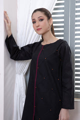 Bonanza Satrangi Black Cambric Suit Ask222p07 Eid Pret 2022