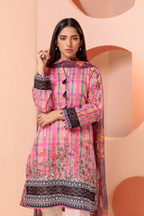 Bonanza Satrangi Pink Lawn Suit Ask222p12 Eid Pret 2022