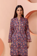 Bonanza Satrangi Blue Lawn Suit Ask222p17 Eid Pret 2022