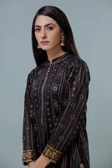 Bonanza Satrangi Black Lawn Suit Ask222p20 Eid Pret 2022