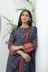 Bonanza Satrangi Black Lawn Suit Ask223p11 Eid Pret 2022