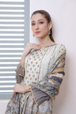 Bonanza Satrangi Gray Lawn Suit Ask223p14 Eid Pret 2022