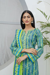 Bonanza Satrangi Blue Lawn Suit Ask223p18 Eid Pret 2022