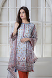 Bonanza Satrangi Blue Lawn Suit Ask223p40 Eid Pret 2022