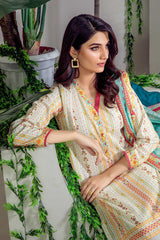 Bonanza Satrangi Aso222p07 Cream Eid Prints 2022