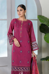 Bonanza Satrangi Magenta Lawn Suit Aso223p01 Summer Collection 2022