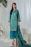 Bonanza Satrangi Teal Lawn Suit Aso223p10 Summer Collection 2022