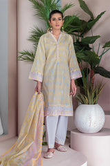 Bonanza Satrangi Aso223p42 Yellow Eid Prints 2022