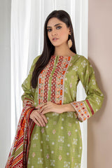 Bonanza Satrangi Ethnic Bliss 3 Pc Aso223p44 Summer Collection 2022