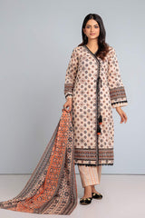 Bonanza Satrangi AJRAK - 3 PC (ASO233P75) Ek Nayee Lehar