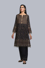 Bonanza Satrangi Asr211p10 Black Eid Collection 2021