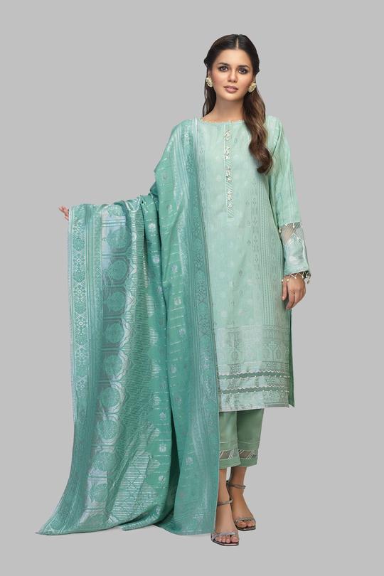 Bonanza Satrangi ASR213P89-S-GREEN Eid Collection 2021