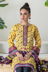 Bonanza Satrangi Asr222p10 Yellow Eid Prints 2022