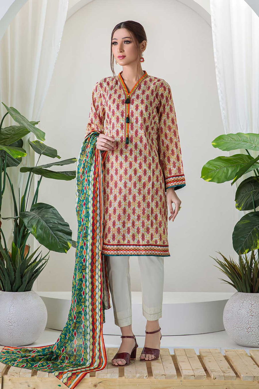 Bonanza Satrangi Asr223p14 Multi Eid Prints 2022