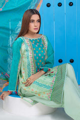 Bonanza Satrangi Asr223p22 Green Eid Prints 2022