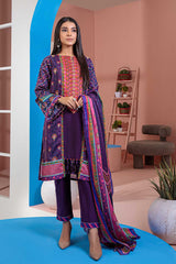 Bonanza Satrangi Asr223p53 Purple Eid Prints 2022