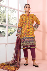 Bonanza Satrangi Asr223p63 Yellow Eid Prints 2022