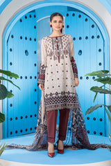 Bonanza Satrangi Asr223p72 Beige Eid Prints 2022