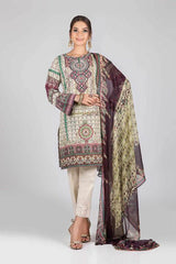 Bonanza Satrangi AST212P09 BEIGE Summer Lawn 2021