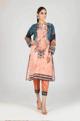 Bonanza Satrangi AST212P18 PEACH Summer Lawn 2021