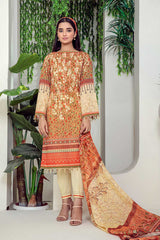 Bonanza Satrangi Oriental Orange Ast223p25 Summer Collection 2022