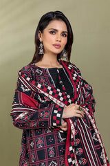 Bonanza Satrangi Black Khaddar (AWO223P07B) Winter Collection 2022