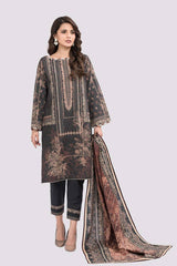 Bonanza Satrangi Awt213p40 D Brown Winter New Edition 2021