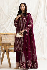 Alizeh 03A-Aysal(Magenta) Dua Chiffon Collection