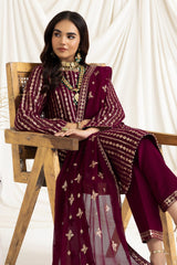 Alizeh 03A-Aysal(Magenta) Dua Chiffon Collection