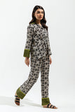 Beechtree Geometric Maze-Printed -2P-Lawn Spring Summer Lawn