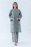 Beechtree Aqua Haze-Printed-2P-Cambric Winter Collection