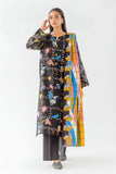 Beechtree Jazzy Black-Printed-2P-Khaddar Winter Collection