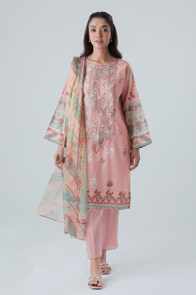 Beechtree Floral Vista-Embroidered-3P Lawn Eid Edit Vol 2 2022