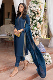 Azure Blossom Berry Luxe Eid Prets 2022