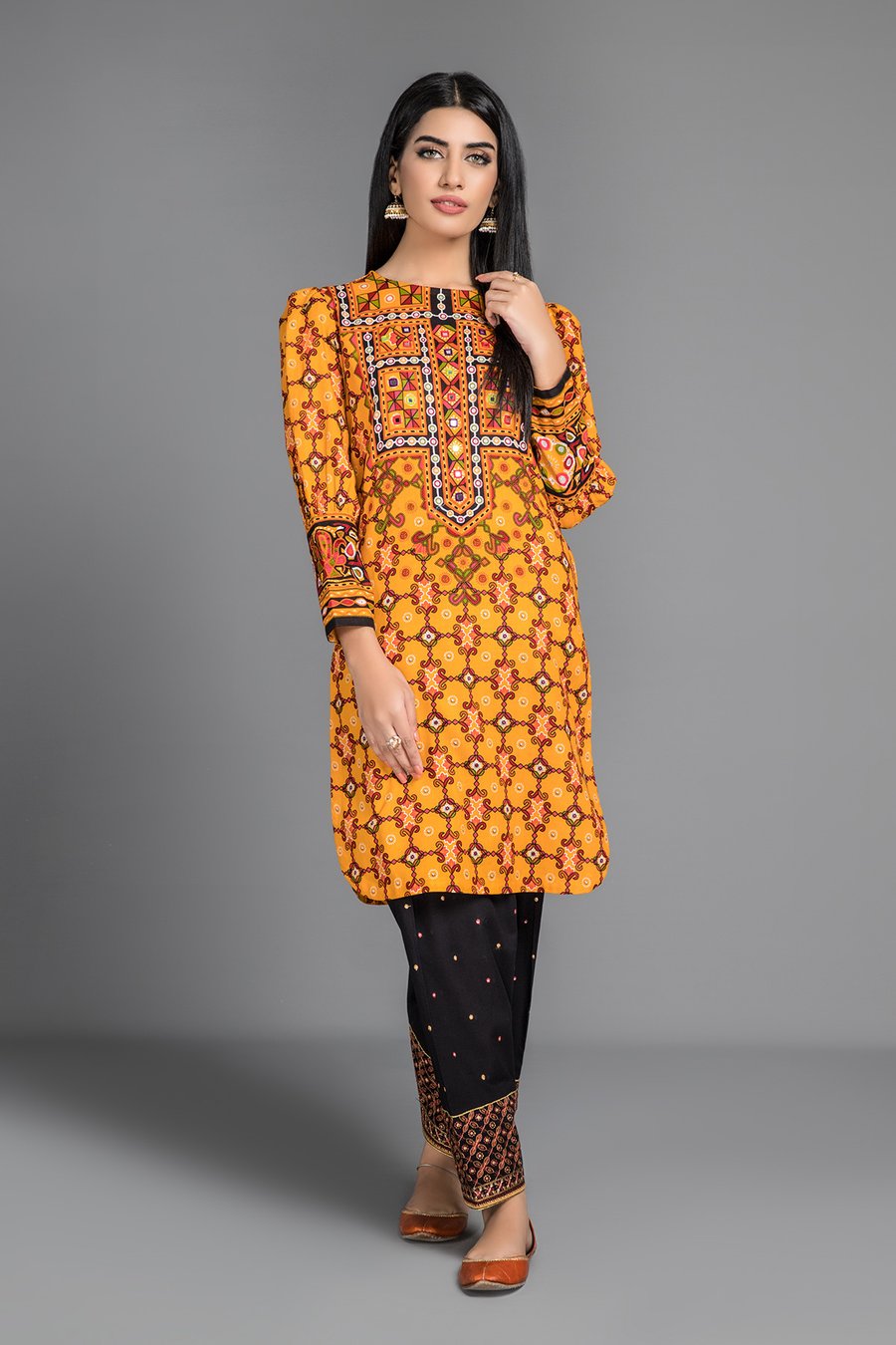 Kayseria C3815 Mustard Winter Collection 2021