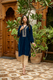 Dhanak DA-1871 Turquoise Blue Velvet Enchante Vol 1
