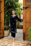 Dhanak DA-1863 Navy Blue Velvet Vol 2