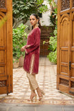 Dhanak DA-1862 Maroon Velvet Vol 2