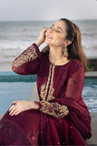 Azure Carnelian HaniaAmir Luxe Hand Embellished 3pcs