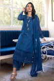Azure Cerulean Ensembles Chiffon 3pcs EidCollection