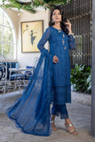 Azure Cerulean Ensembles Chiffon 3pcs EidCollection