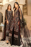 D-12 Black Mulberry Maryams Chiffon Collection 2021
