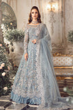 Maria B Ice Blue BD-2702 Wedding Collection