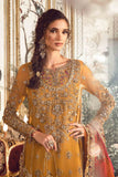 Maria B Mustard BD-2707 Wedding Collection