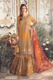 Maria B Mustard BD-2707 Wedding Collection