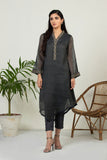 Dhanak DA 1439 Grey Embroidered Kurta Eid Edits 2022