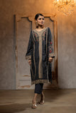 Dhanak DA 1664 Grey Embroidered Kurta Festive Signature & Luxury Statements